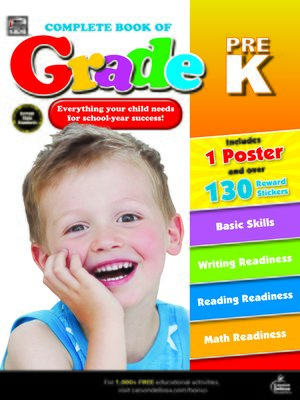 cover image of Complete Book of PreK
